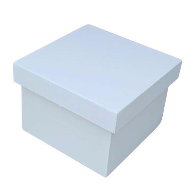 Caixa Pequena Para Lembrancinhas Em Mdf (7x7x5,5) Branco