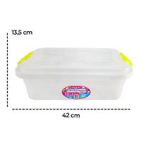 Caixa Organizadora Transparente Multiuso 10 Litros - 6