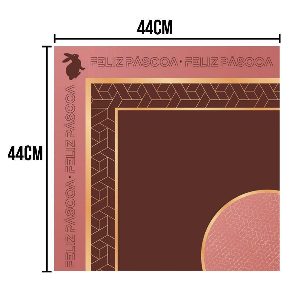 Embalagem Para Ovo Coelho Clássico Rose 500g A 750g - 25 Un - 2