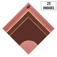 Embalagem Para Ovo Coelho Clássico Rose 500g A 750g - 25 Un - 1