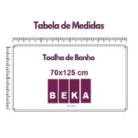 Jogo De Toalha 4 Peças Verona Luxo Beka 100% Algodão Rosa - 3