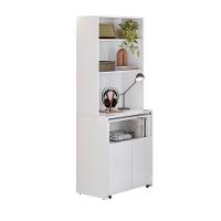 Mesa Com Estante Para Quarto Pequim Branco - 3