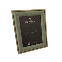 Porta Retrato Mdf - Linho Verde - Dourado 10 X 15cm - 1