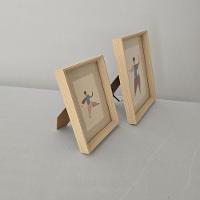 Porta Retrato Madeira Borda Interna Linho 15 X 20cm - 5