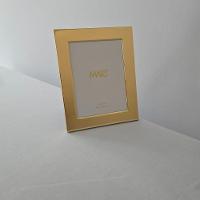 Porta Retrato Metal Dourado - Borda Larga 15 X 20cm