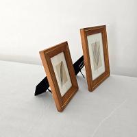 Porta Retrato Madeira Nobre- Fio Dourado 15 X 20cm - 5