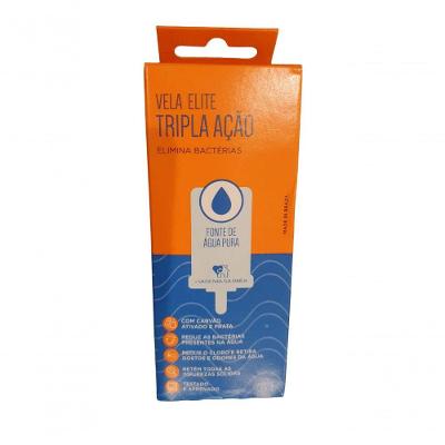 Kit 02 Un Vela Elite Tripla Ação Para Filtros Por Gravidade