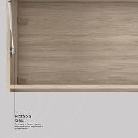 Armario De Cozinha Select Com 6 Portas E 2 Gavetas Avena/menta - 3