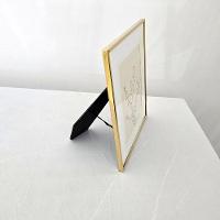 Porta Retrato Metal Slim - Dourado - Borda Interna 20 X 25cm - 7