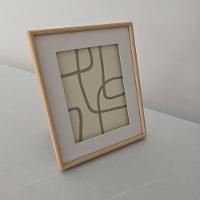 Porta Retrato Madeira Borda Interna 10 X 15cm - 2