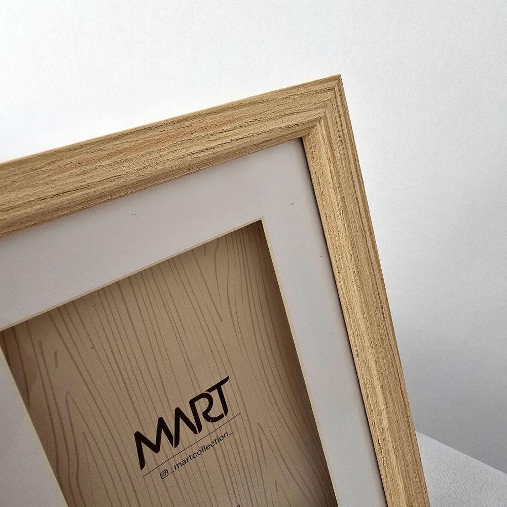 Porta Retrato Madeira Borda Larga 15 X 20cm - 5