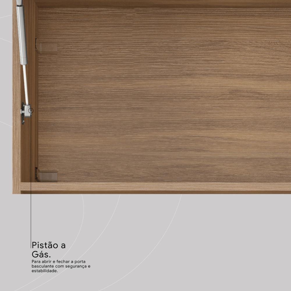 Armario De Cozinha Select Com 6 Portas E 2 Gavetas Amendola/branco - 7