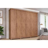 Guarda Roupa Casal 6 Portas E 6 Gavetas Com Pés Guarapari Cinamomo - Panan - 1