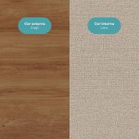 Guarda Roupa Casal Com Espelho 4 Portas Roma Carraro Freijó - 5