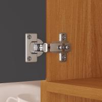 Kit Nápoles 6 Portas 1 Vidro 1 Gaveta Cinamomo/grafite - 6