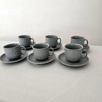 Conjunto Xícaras Canelada Com Pires Chá 200ml 12 Peças - 2