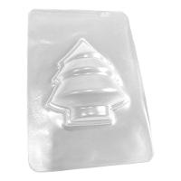 Forma De Silicone árvore De Natal - 11cm X 9cm - 4 Unidades - 3