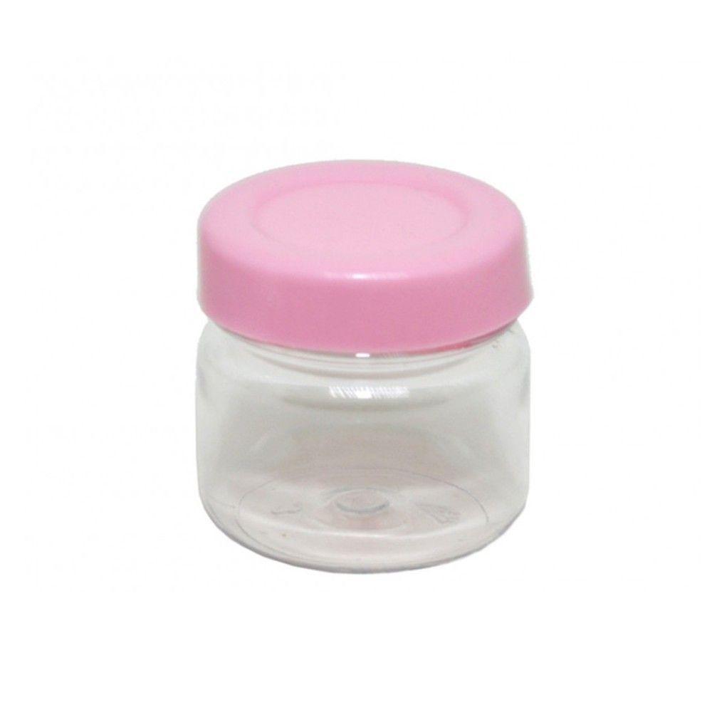 Pote De Geléia Redondo Rosa Claro - 10 Unidades - 2