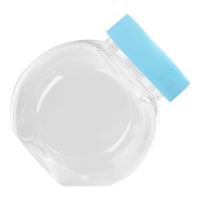 Mini Baleiro Redondo Azul Claro - 12 Unidades - 1