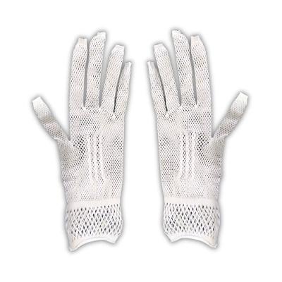 Luva Diva Branca 18cm Para Festas - 1 Unidade