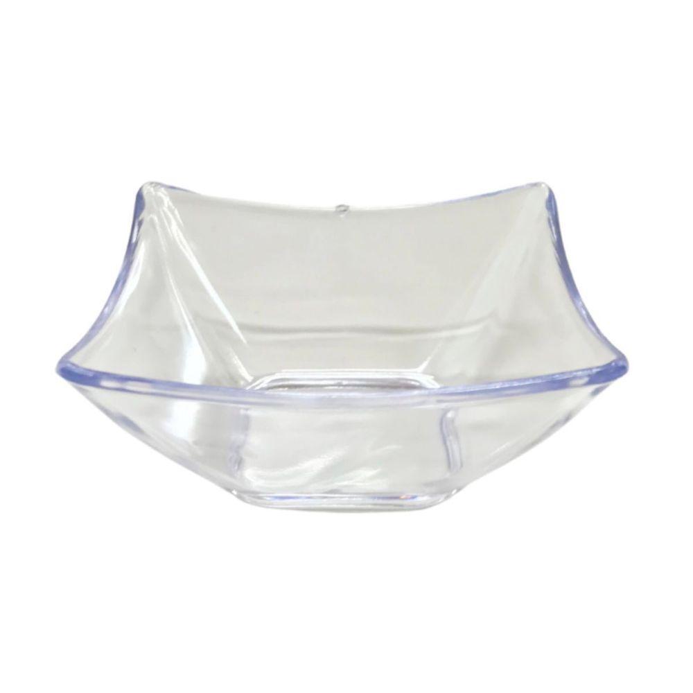 Mini Gourmet Quadrado 90 Ml - 7,5cm X 3cm Cor Branco - 2