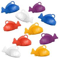 Peixe De Plástico Para Pescaria - 10 Unidades - 1