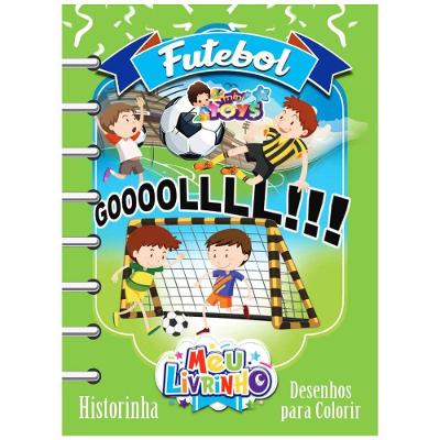 Livro Para Colorir Futebol Meu Livrinho