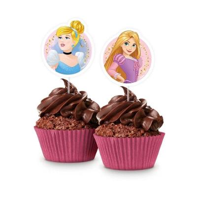 Picks Para Doces Princesas Disney 8 Unidades