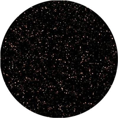 Glitter Purpurina Pvc 500g - Preto