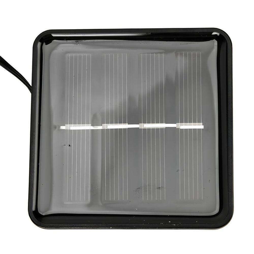 Grinalda Cordão Luzes Solares Rosas Dourada Jardim 20 Leds - 4