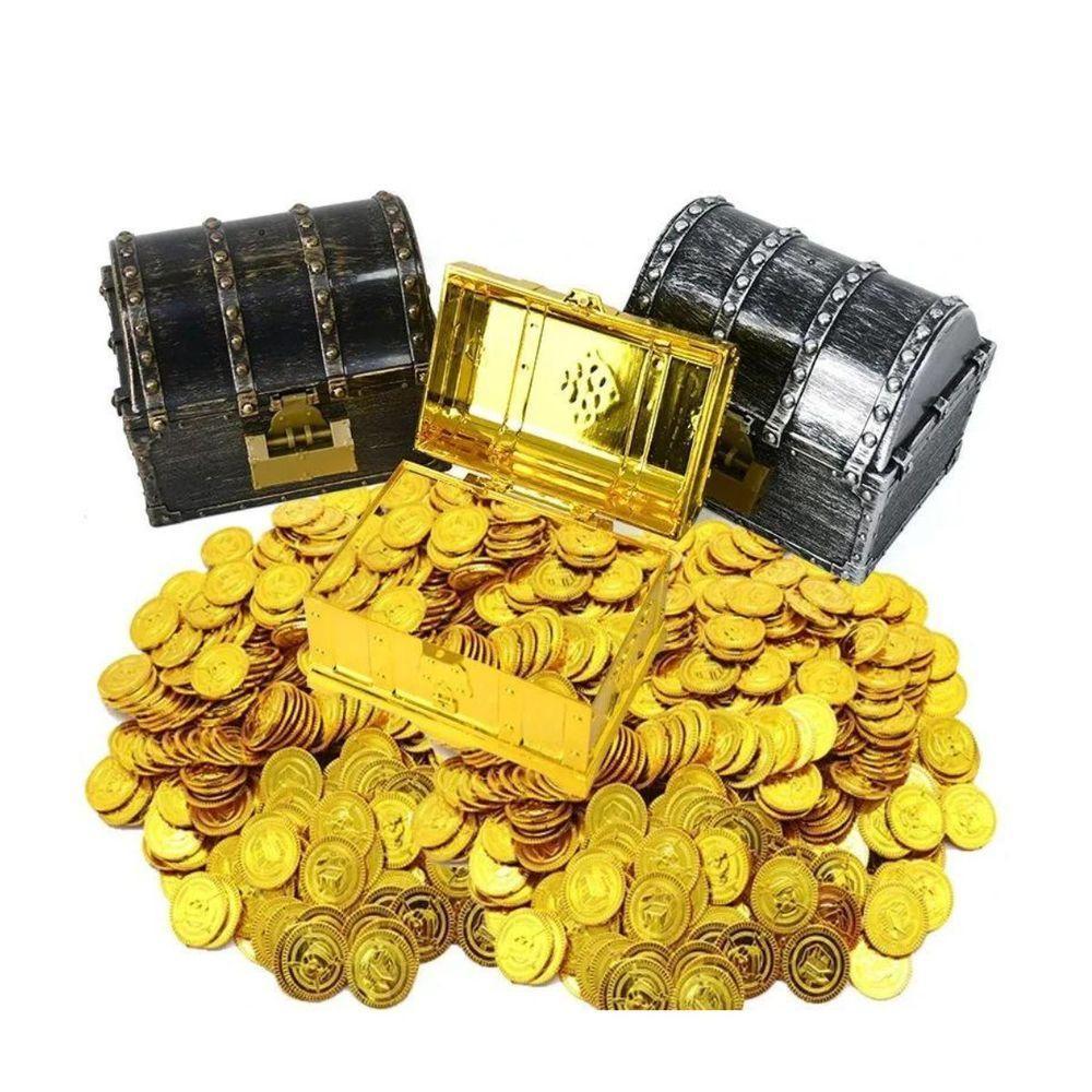 Moedas De Ouro Pirata Cosplay - 24 Unidades - 4