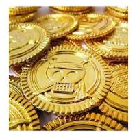 Moedas De Ouro Pirata Cosplay - 24 Unidades - 3
