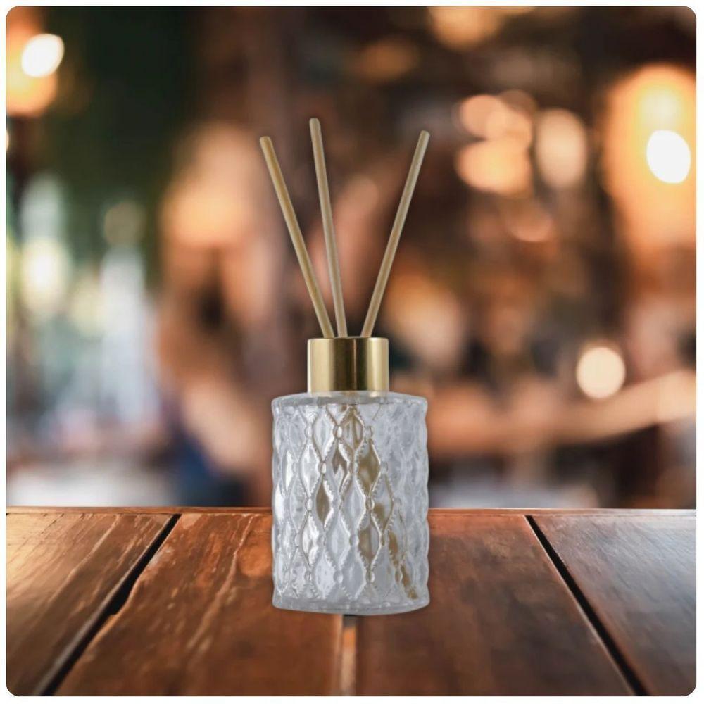 Frasco De Vidro Bico De Jaca Difusor Cilindro Com 5 Varetas - 70 Ml - 2