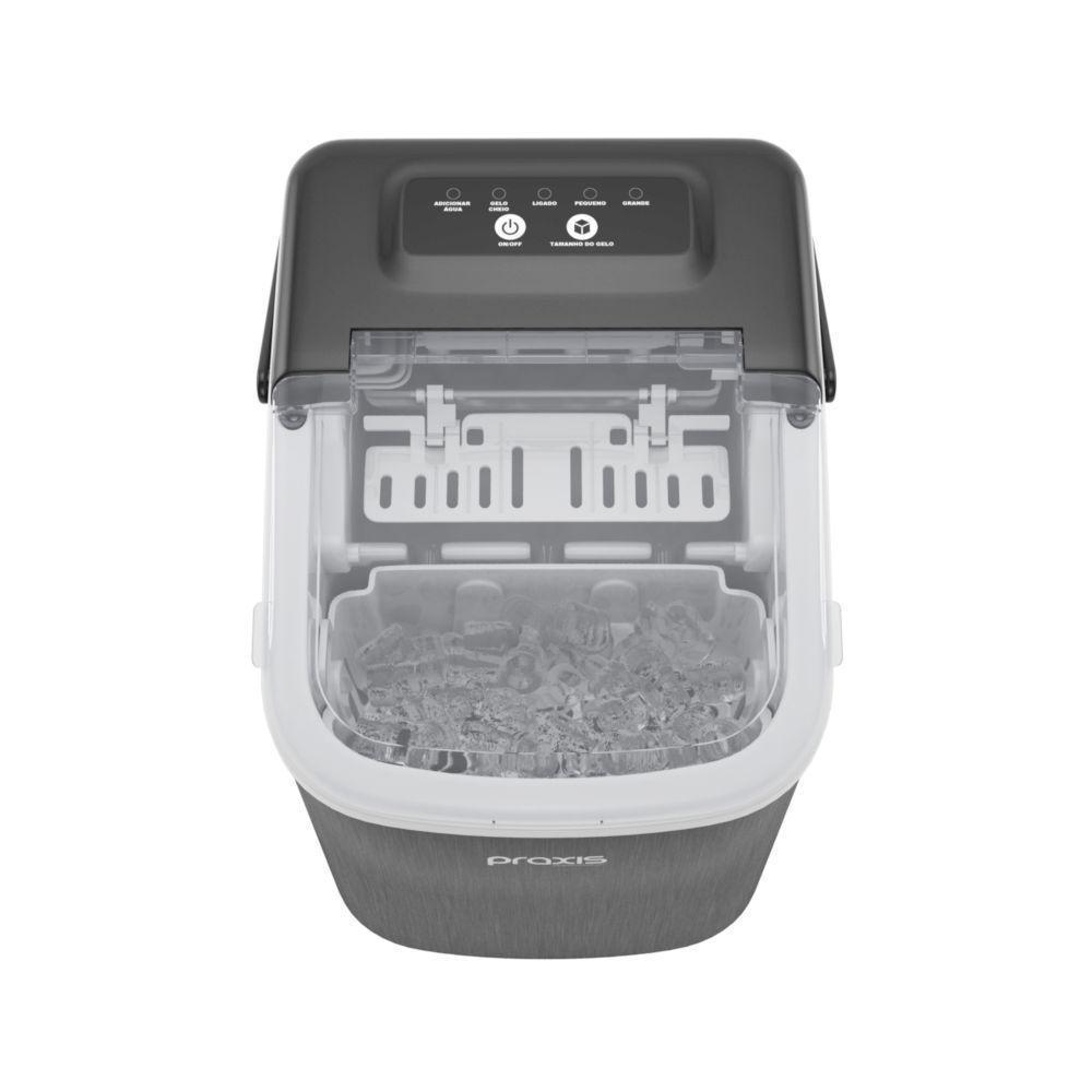 Máquina De Gelo Praxis MGP12 12kg Inox 220V - 6