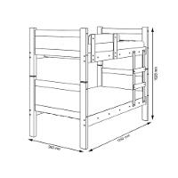 Beliche Solteiro Maria Eduarda Naturalle Com 02 Colchões - 3