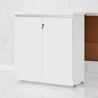 Armário Balcão 02 Portas Línea Branco - 1