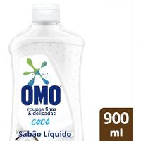 Lava Roupas Omo Roupas Finas E Delicadas - Sabão Líquido Coco 900ml - 2