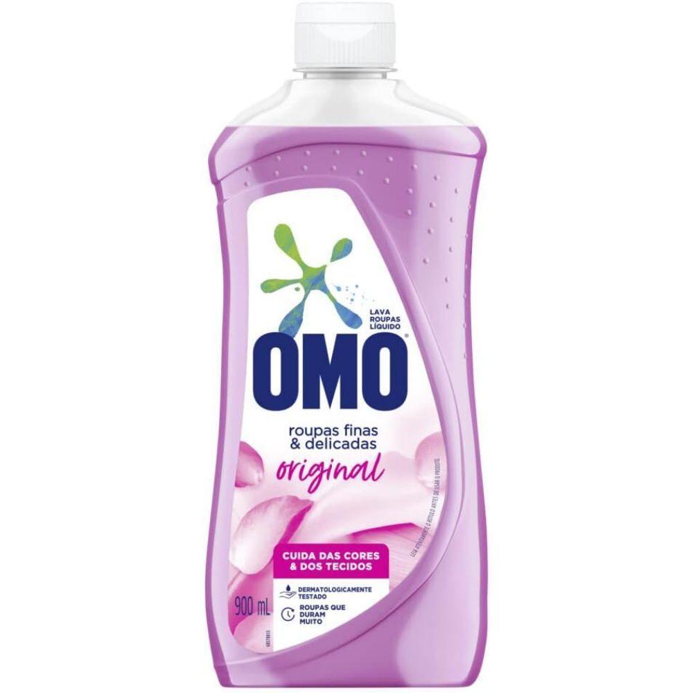 Lava Roupas Omo Para Roupas Finas E Delicadas Original - Sabão Liquido 900ml - 1