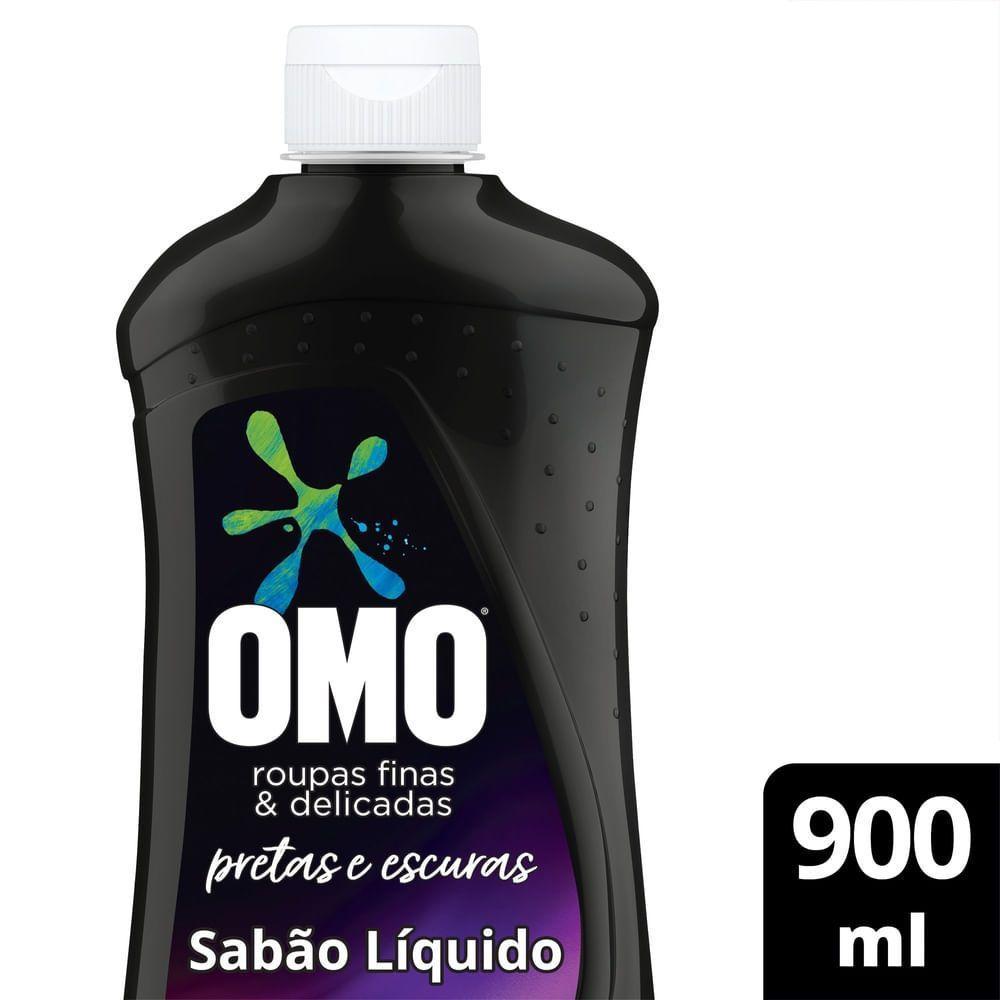 Sabão Líquido Omo Roupas Finas E Delicadas Roupas Pretas E Escuras 900ml - 2