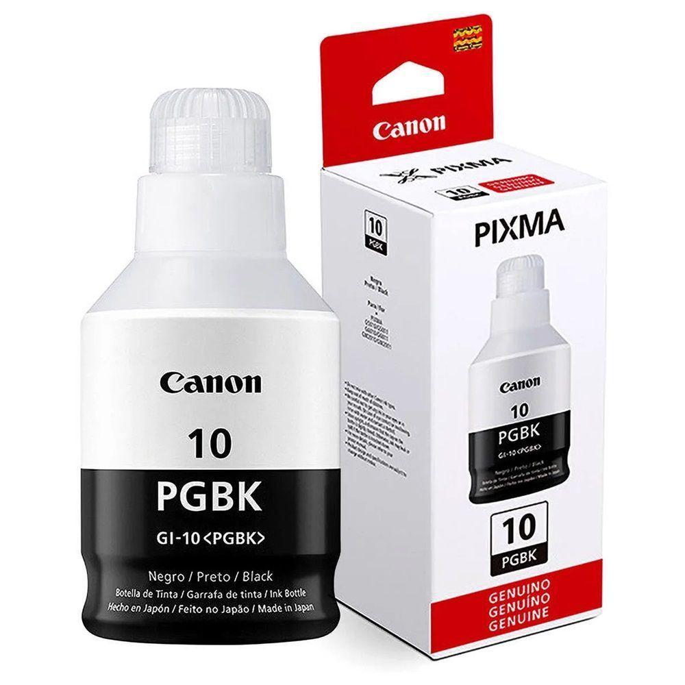Tinta Canon Gi-10 Preto Gi10 G10 G6010 G7010 Gm2010 Gm4010 170ml - 1
