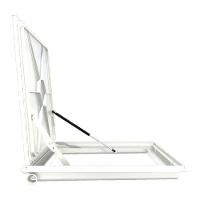 Tampa Casa Maquina 90x90cm Com Rebaixo Para Alumínio Branca