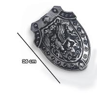 2 Kits Medieval Espada Manopla Escudo Grifo Infantil Jr0955 - 7