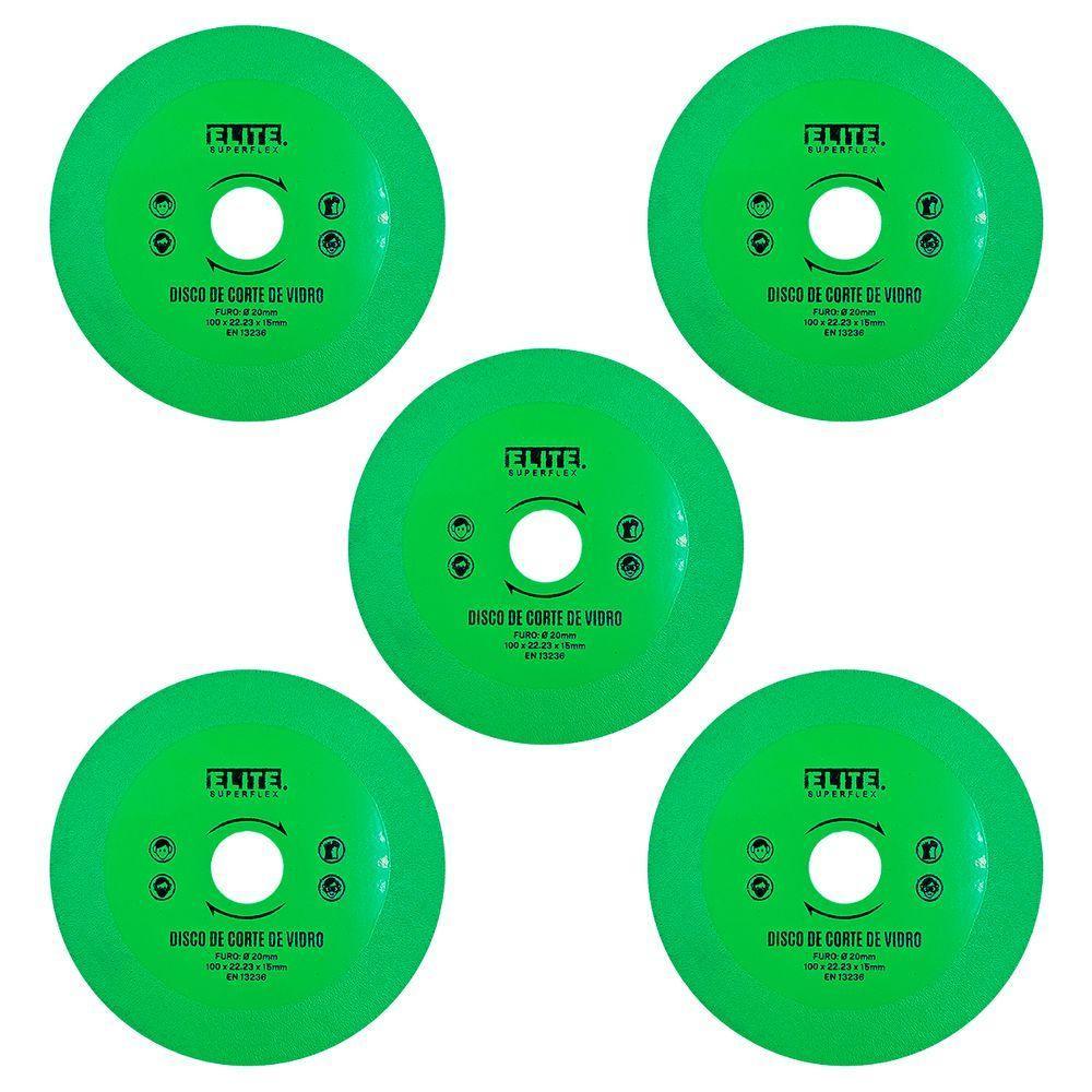 Disco Para Cortar Vidro Piso Espelho Porcelanato 110mm Elite - 4