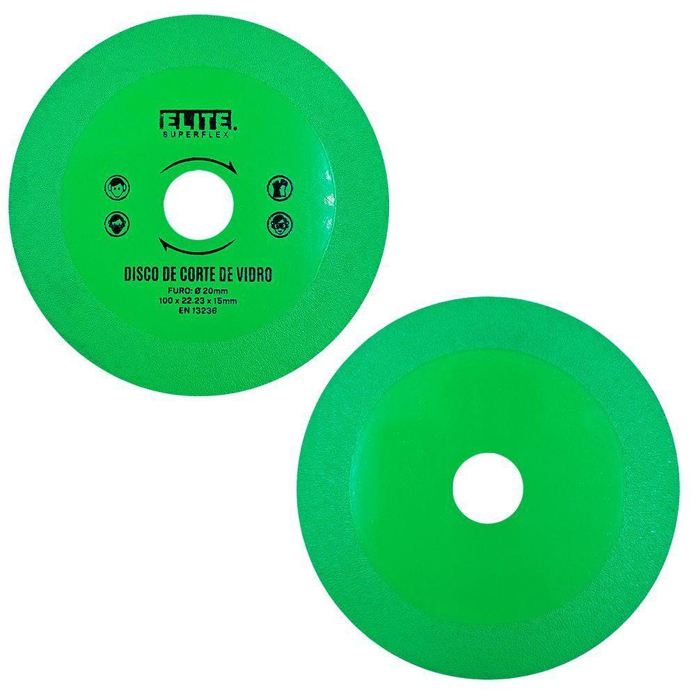 Disco Para Cortar Vidro Piso Espelho Porcelanato 110mm Elite - 6
