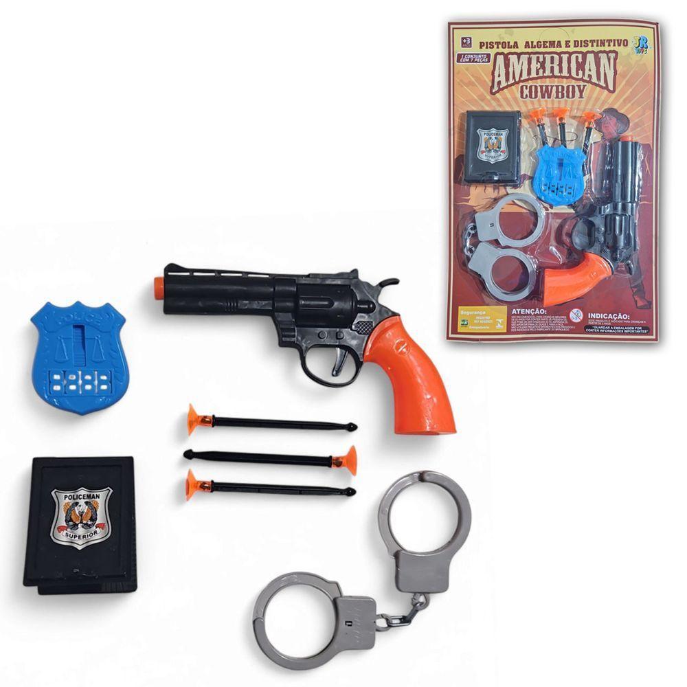 Kit Policial Arminha De Dardos Algema E Distitivos Jr0377 - 1