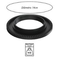 Espalha Chama De Fogão Ferro Queimador Econômico Duplo 14cm - 2