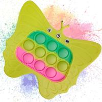 Pop It Mini Game Interativo Borboleta 4 Modos Som Luzes Jogo Anti Estresse Fidget Sensorial Portatil Ansiedade - 2