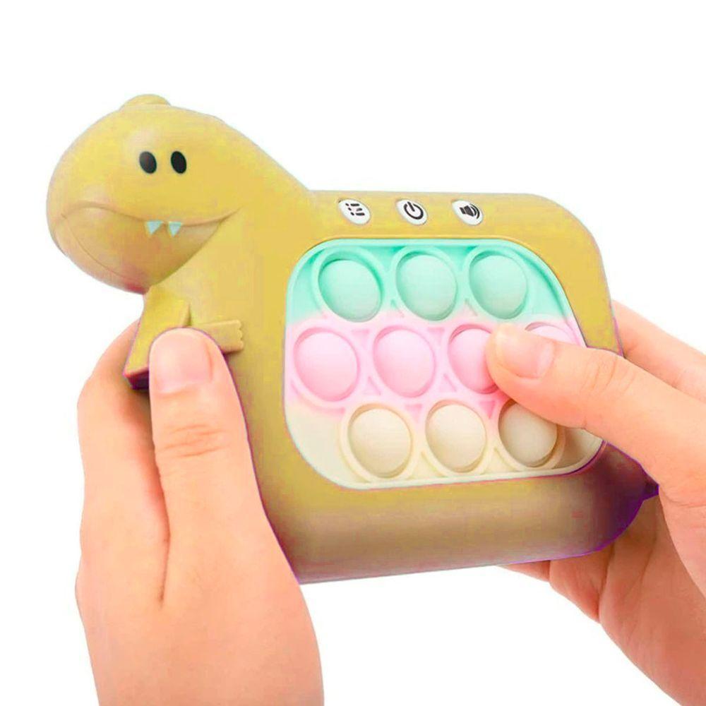 Pop It Dinossauro Mini Game Inteligente 4 Modos Som Luzes Sensorial Relaxa Alivia Estresse Ansiedade Criança Toys - 3