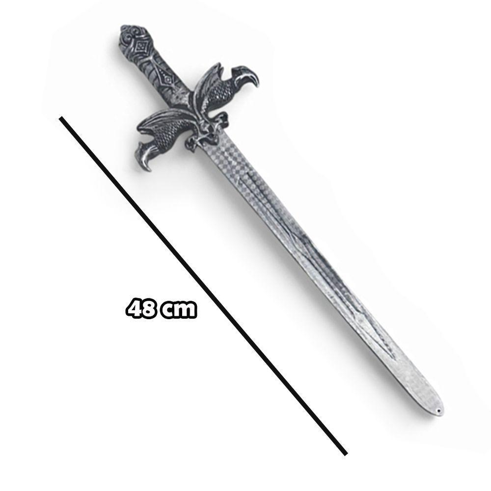 Kit Medieval Espada Manopla Escudo Grifo Infantil Jr0955 - 6