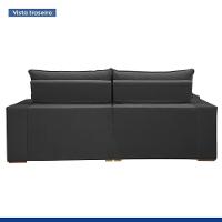 Sofá Retrátil E Reclinável Martinho Boucle Cinza 2,10m - 9